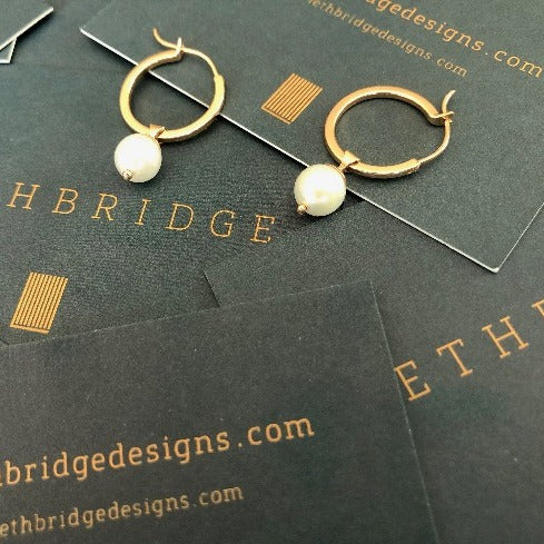 Lethbridge Hoop & Pearl