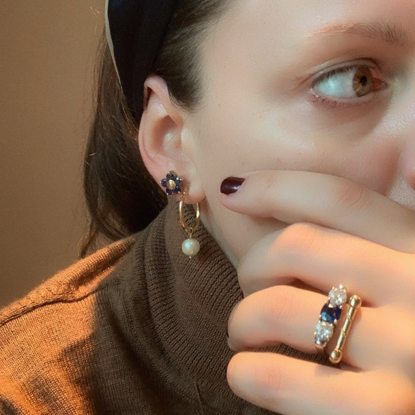 Lethbridge Hoop & Pearl